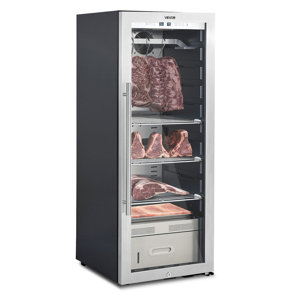 VEVOR 232LBS Dry Aging Fridge for Steaks Dry Ager Refrigerator for Meat for Home