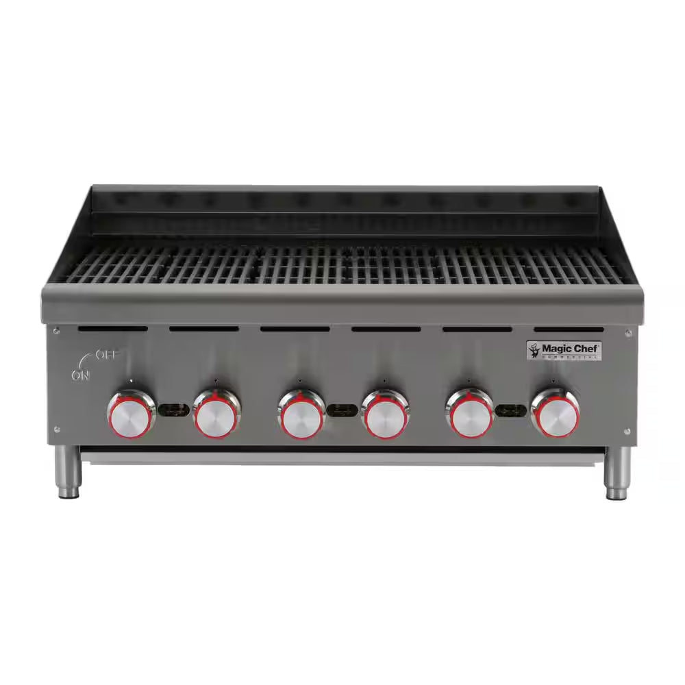 36 In. Commercial Countertop Radiant Char Broiler