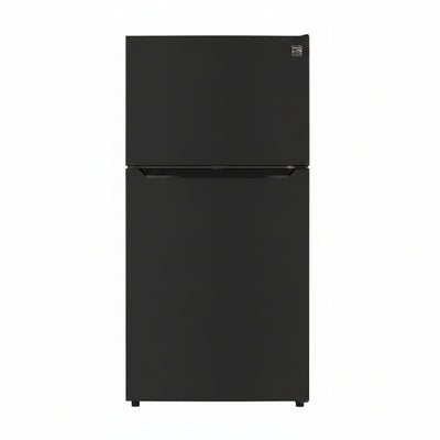 Top Mount Refrigerator Designed for Efficient Storage, 18.1 Cu Ft, Adjustable Glass Shelves, LED Lighting