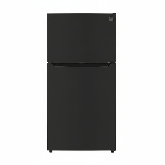 18.1 Cu. Ft. 30" Wide Top Mount Refrigerator - Black