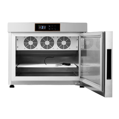 Commercial Blast Freezer 4 Trays Blast Chiller for Seafood Ice Cream Gelato 32L
