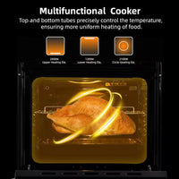 24 In. Single Wall Electric Oven with Convection, Touch Control in Stainless Steel