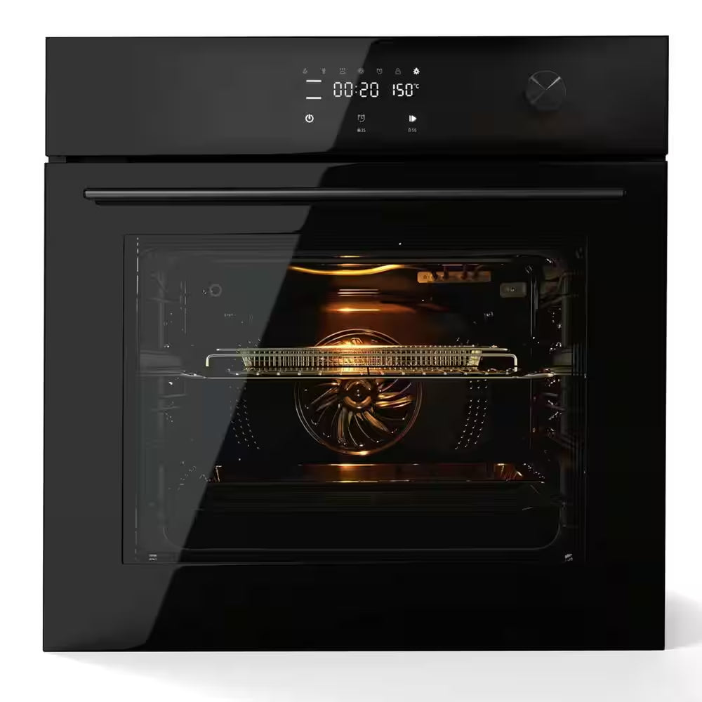 24 In. Single Wall Electric Oven with Convection, Touch Control in Stainless Steel