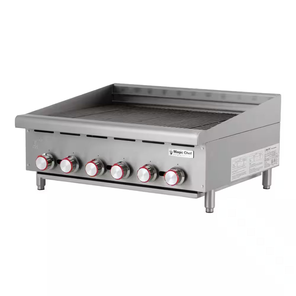 36 In. Commercial Countertop Radiant Char Broiler