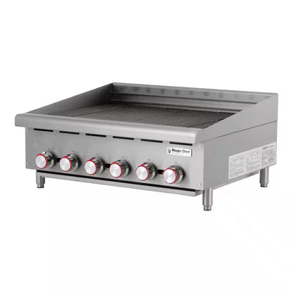 36 In. Commercial Countertop Radiant Char Broiler