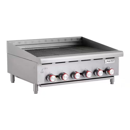 36 In. Commercial Countertop Radiant Char Broiler