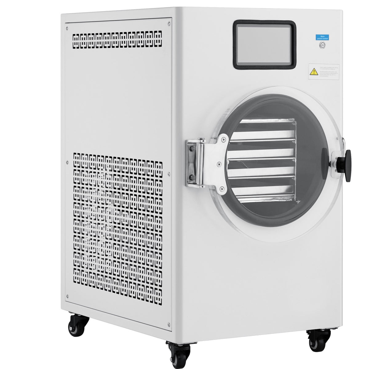 Vacuum Freeze Dryer 4-Layer Fruit Vegetable Freeze Drying Machine W/ Pump White