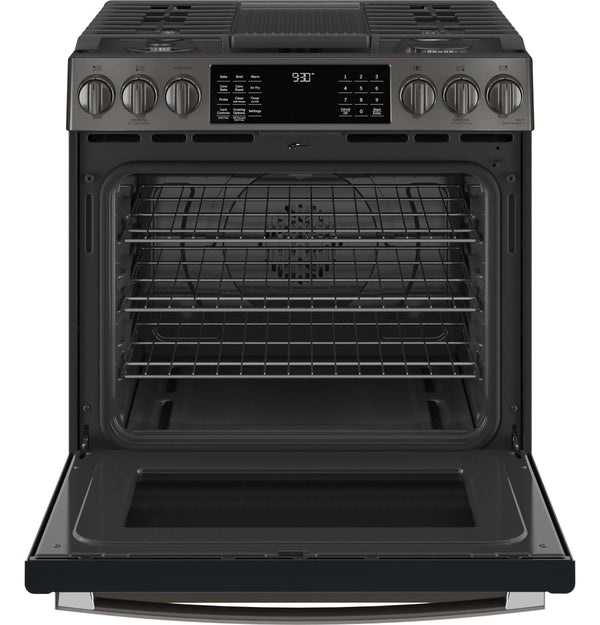 Profile 30" Smart Slide-In Front-Control Gas Ran with No Preheat Air Fry