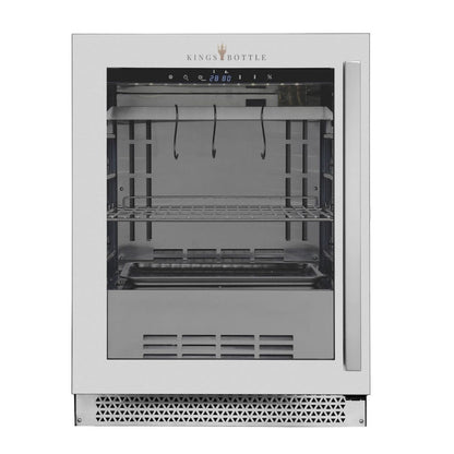 24″ Glass‑Door Meat Aging Fridge