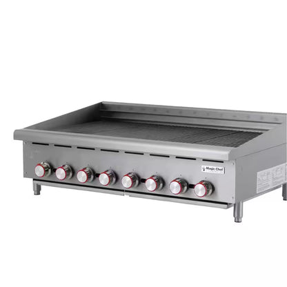 48 In. Commercial Countertop Radiant Char Broiler