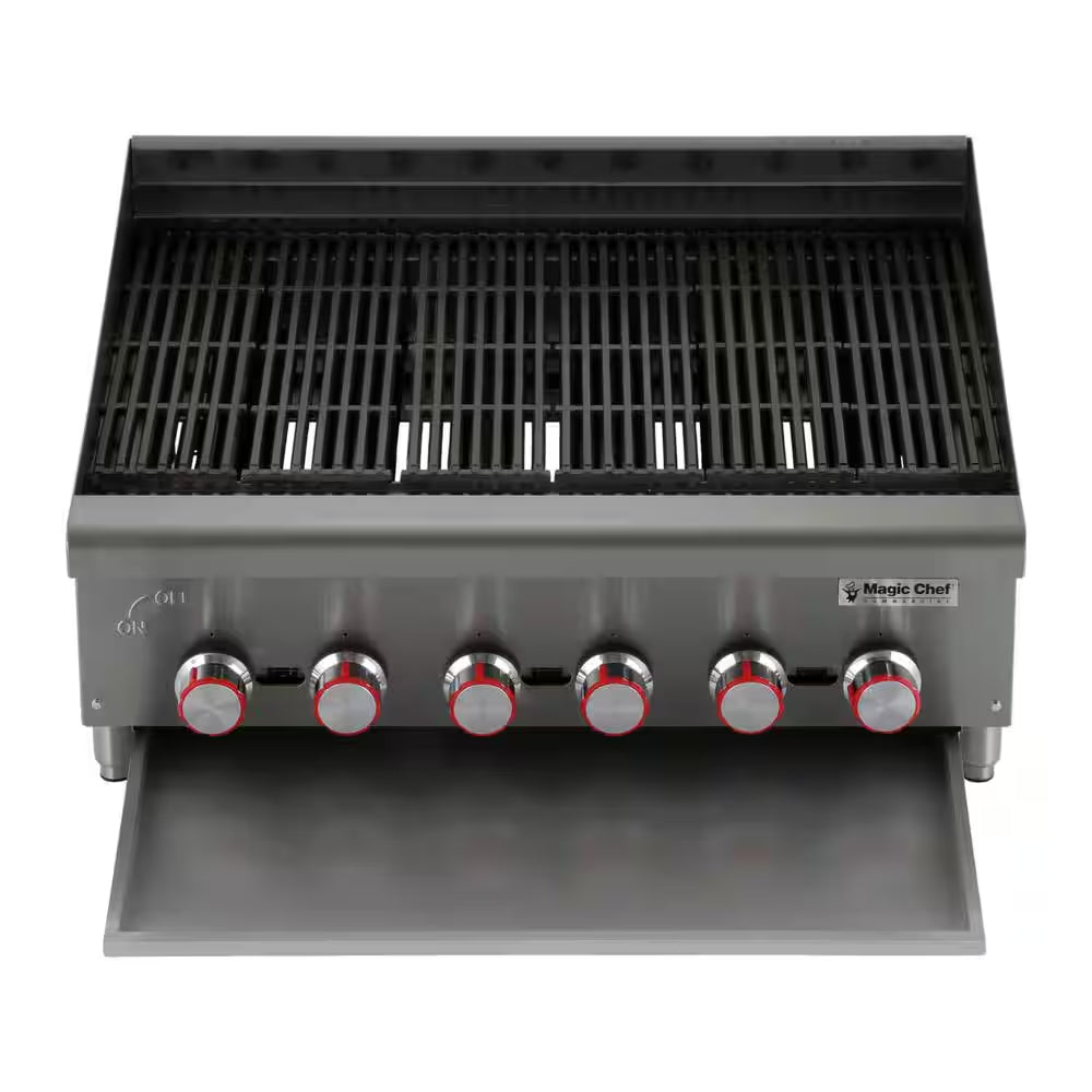 48 In. Commercial Countertop Radiant Char Broiler