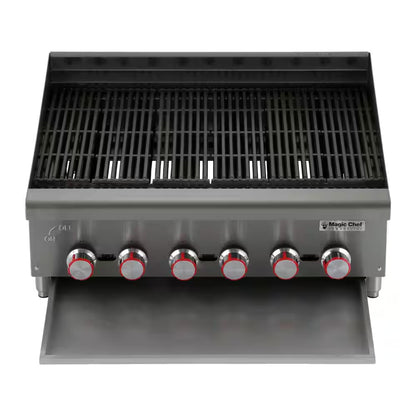48 In. Commercial Countertop Radiant Char Broiler
