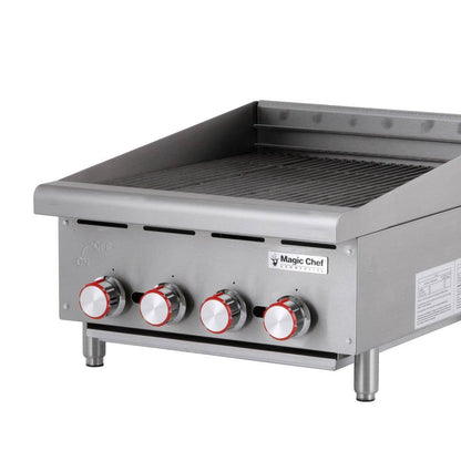 24 In. Commercial Countertop Radiant Char Broiler
