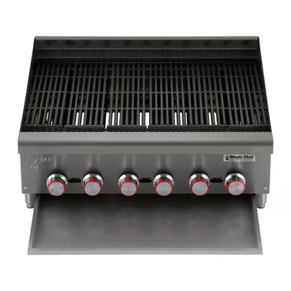 36 In. Commercial Countertop Radiant Char Broiler