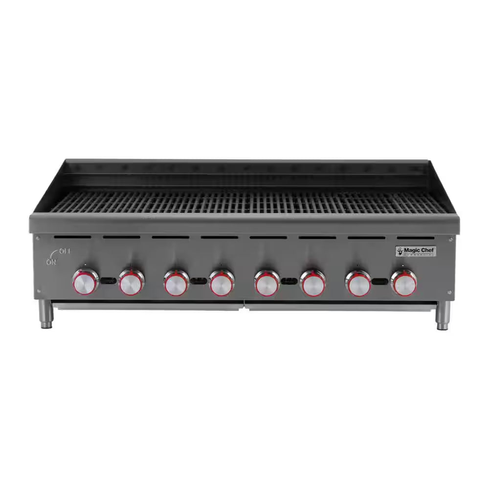 48 In. Commercial Countertop Radiant Char Broiler