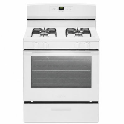 Freestanding Gas Range Built for Home Cooking, 5.1 Cu Ft Capacity, 4 Sealed Burners, 15,000 BTU Output