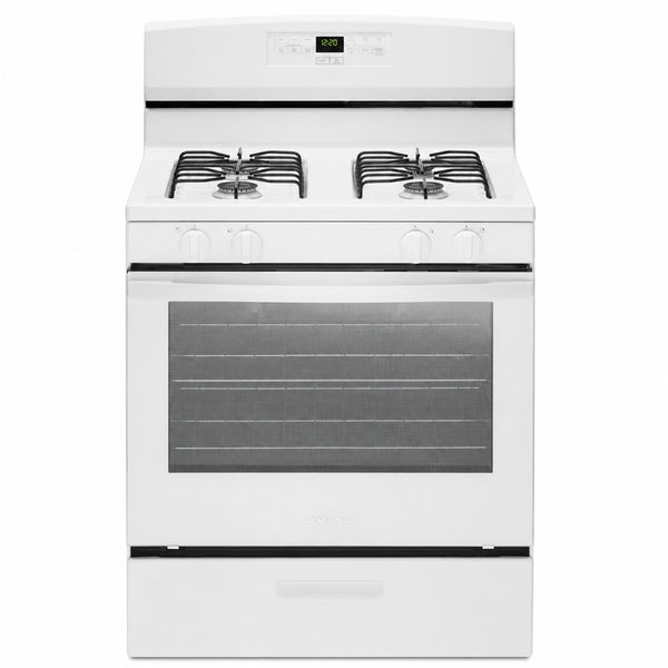 Freestanding Gas Range Built for Home Cooking, 5.1 Cu Ft Capacity, 4 Sealed Burners, 15,000 BTU Output